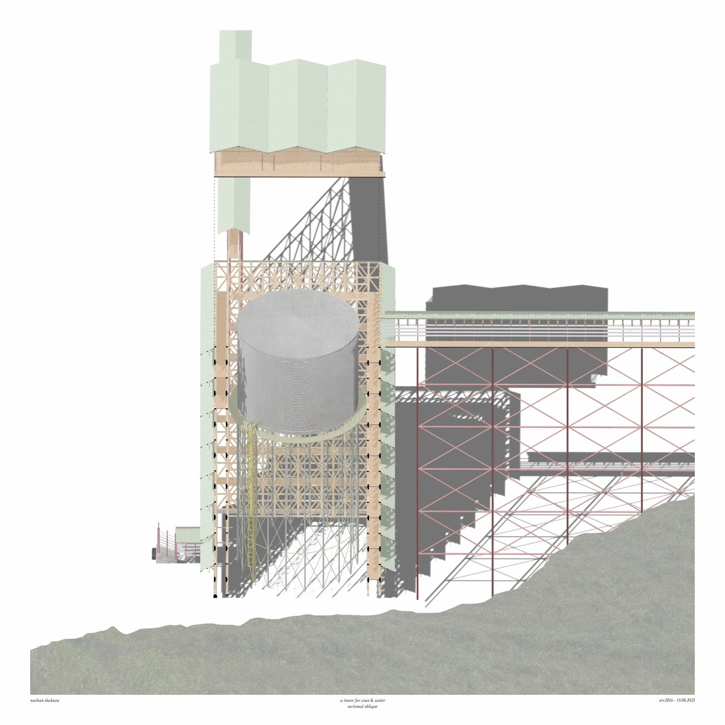 a tower for cows, image 6